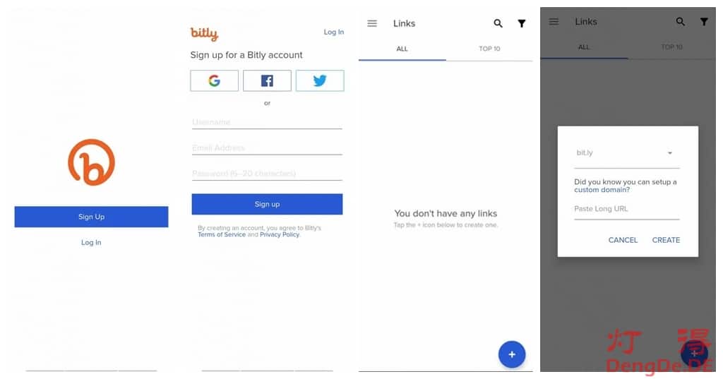 Bitly怎么用？Bitly账户注册和使用教程以及 Bitly App 离线安装包下载 - 灯得